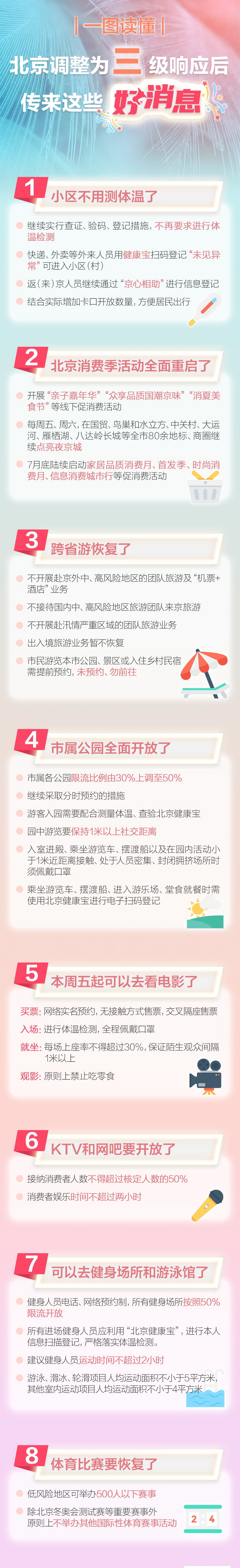 北京|北京调整为三级响应后，传来这些好消息