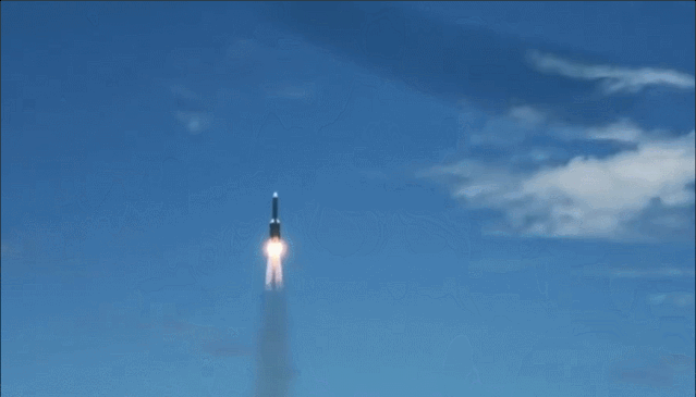 天问一号|奔向火星！“天问一号”刚刚一飞冲天，发射动图新鲜出炉