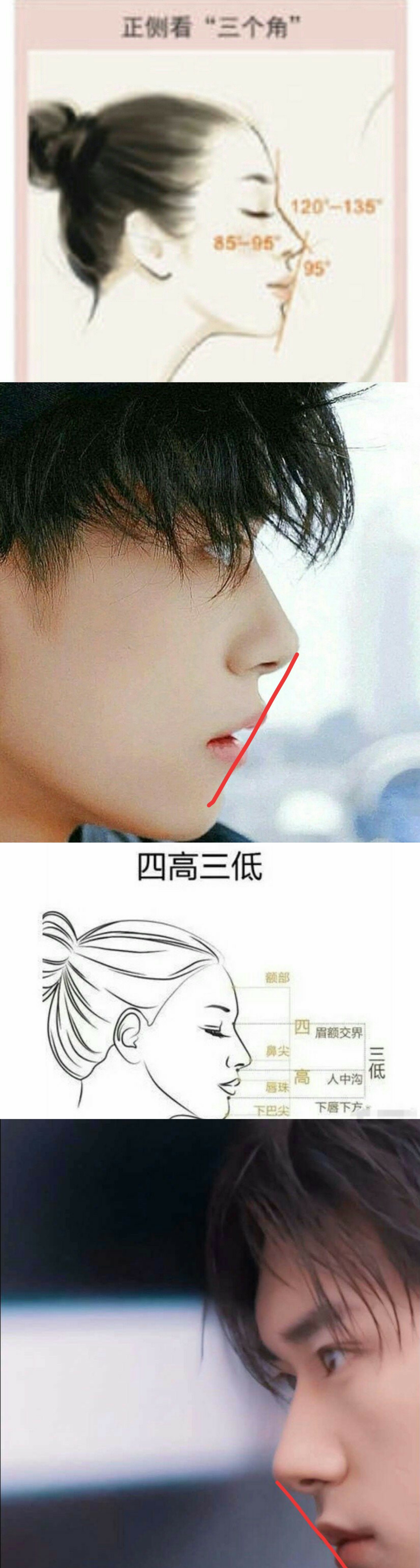 易烊千玺|易烊千玺颜值遭质疑，网友发布他的脸部比例图，公认黄金比例脸