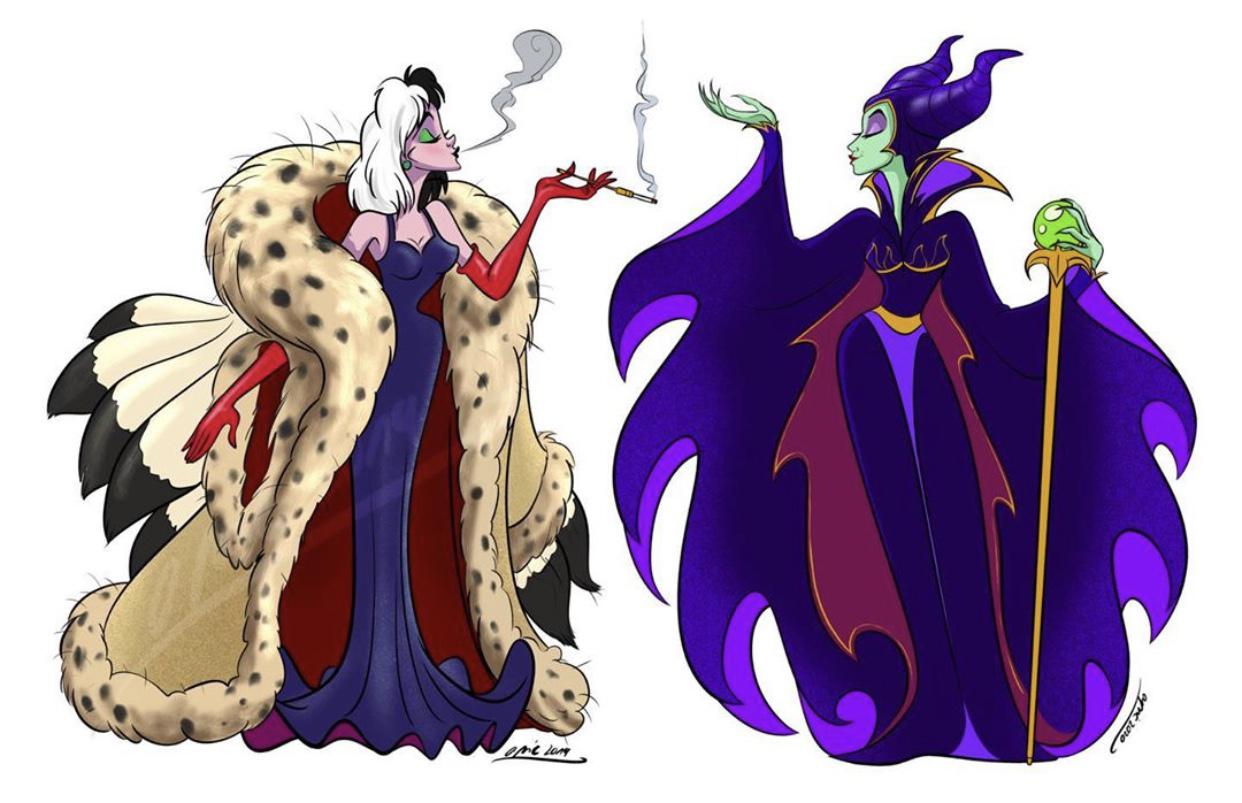 《迪士尼》的反派 反派=恶棍夫妇?邪恶皇后也有温柔的一面-看点快报