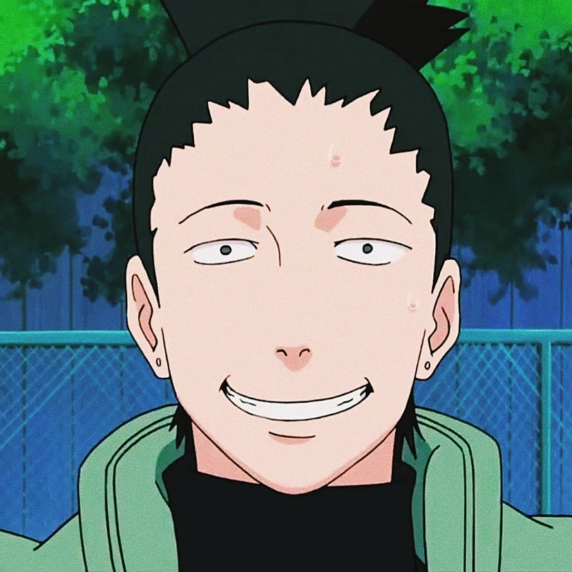 假笑男孩鹿丸 高清 动漫头像