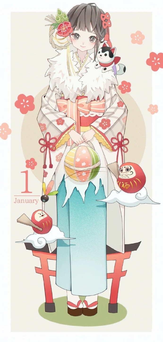 当月份变成小姐姐1月隆重6月忧郁11月唯美你的生日月呢