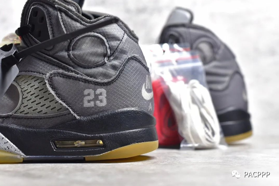 型男标配酷感爆棚aj5黑蝉翼实拍开箱拆解