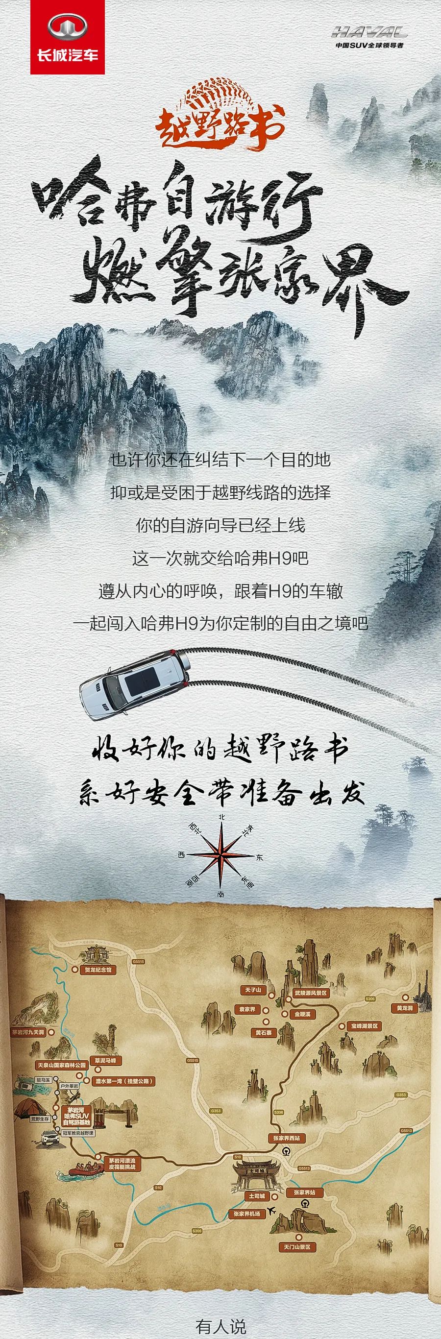 收到一份越野路书,请查收!