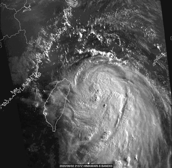 黑格比|台风眼出现！黑格比突然加强，已靠近浙江！分析：预警可能升级