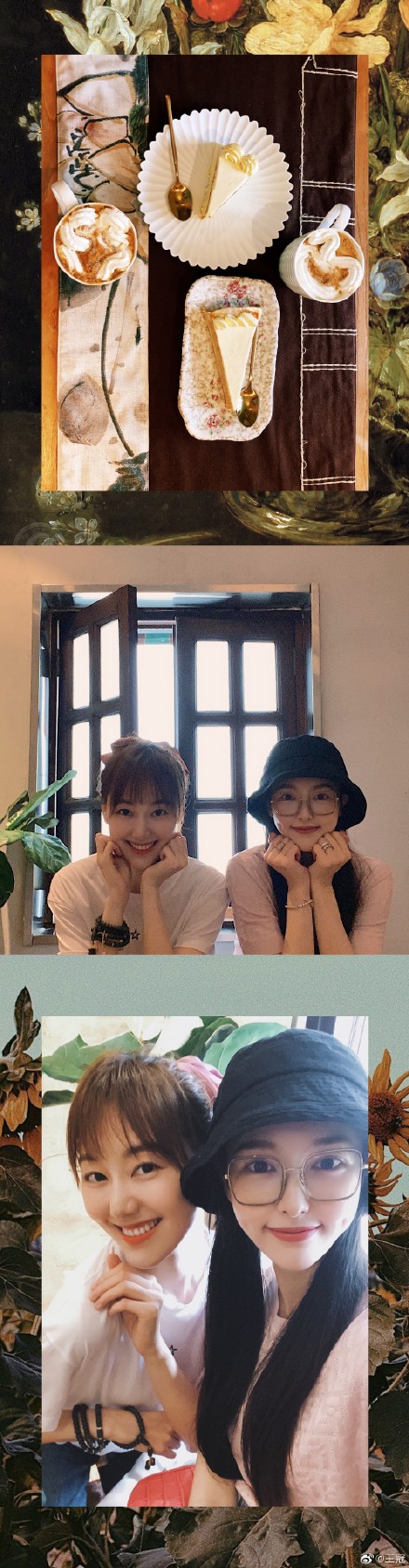 唐嫣|唐嫣与中戏校友孙坚聚餐，罗晋亲自选店超贴心，糖糖产后筷子腿抢镜