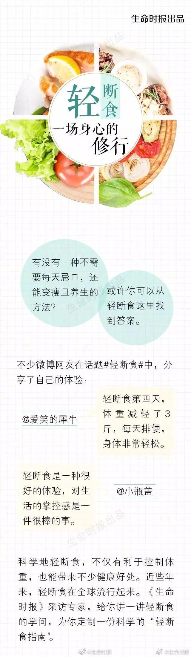 一份适合轻断食清单 帮你塑造好身材 腾讯新闻