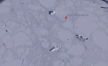 百慕大群岛|南极冰川发现神秘“冰船” 或曾在百慕大失踪