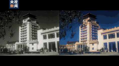北京|震撼！AI修复60多年前建设北京大场面！