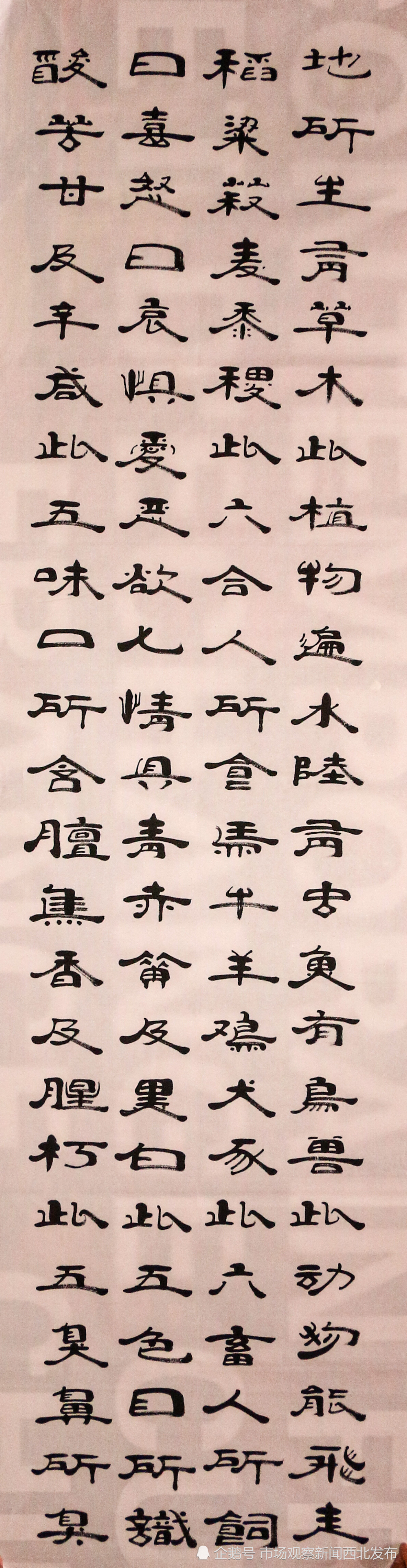 隶书|欣赏程启民隶书版《三字经》听他讲关于当今隶书的传承