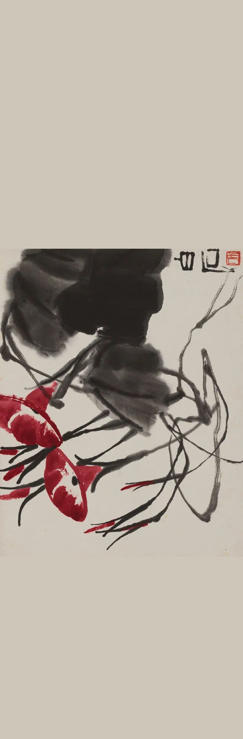 齐白石|花卉蔬果册：齐白石晚年力作！