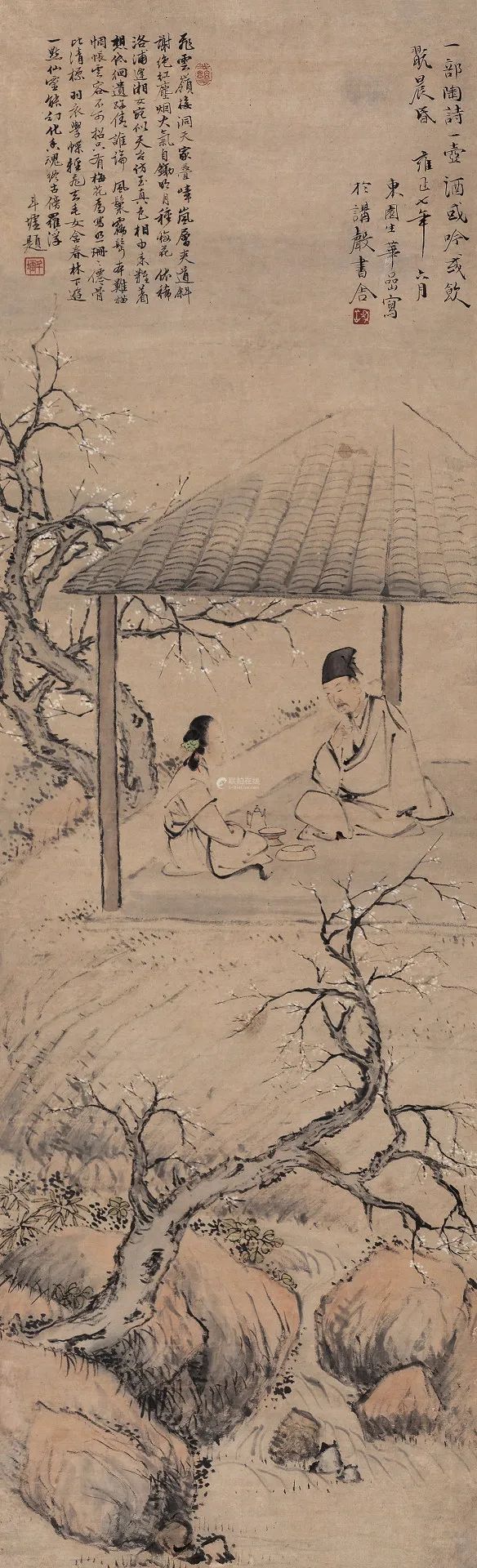 扇面|小雅斋春拍，遇到心动的小青绿扇面