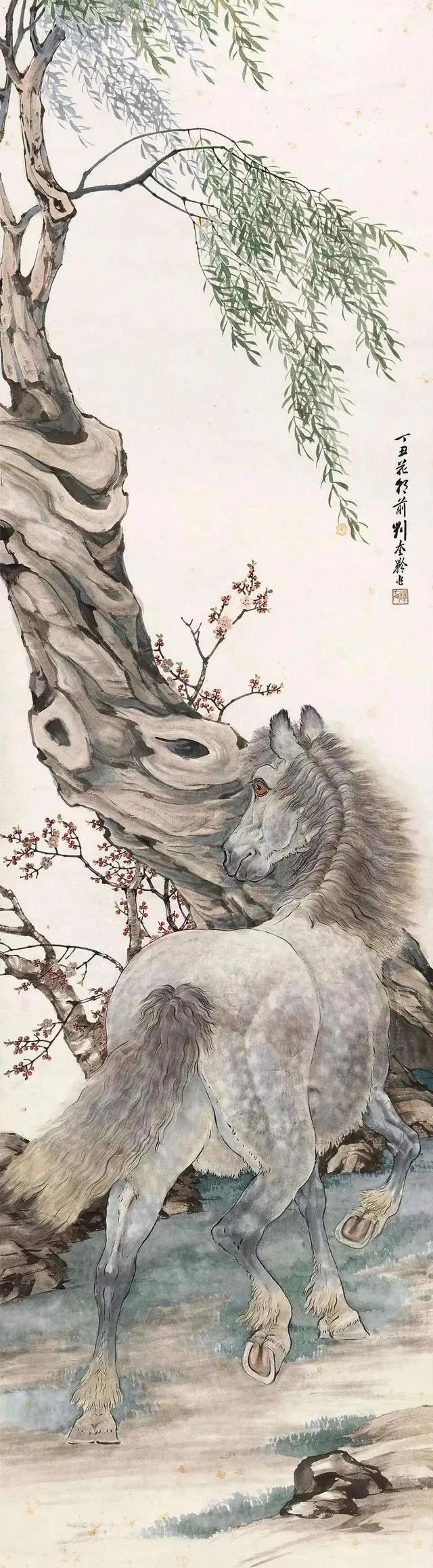 刘奎龄的走兽十二屏,大师风范!