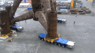 赵建英|刚造好的轮船，如何运往海边？第一次见这种特殊机械