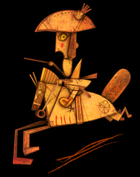 博尔赫斯|那个男子梦中所见的巨人｜博尔赫斯