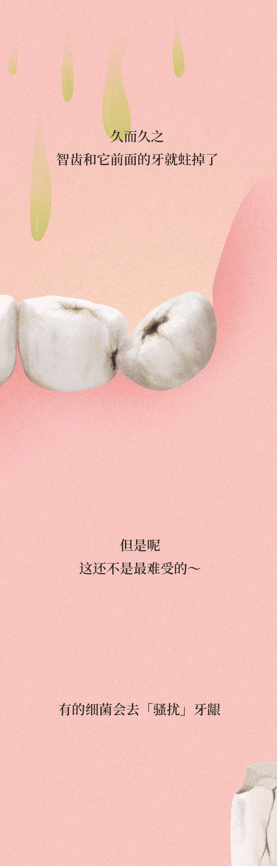 智齿|智齿是藏在嘴里的“垃圾桶”，牙疼那都是小事……