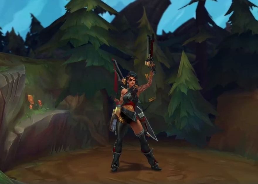 lol第151位英雄!莎弥拉技能曝光!又是一名优秀的女刺客!