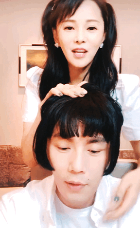 有一种吃醋叫:伊能静穿迷你裙,秦昊要求加层纱,效果意外潮到爆