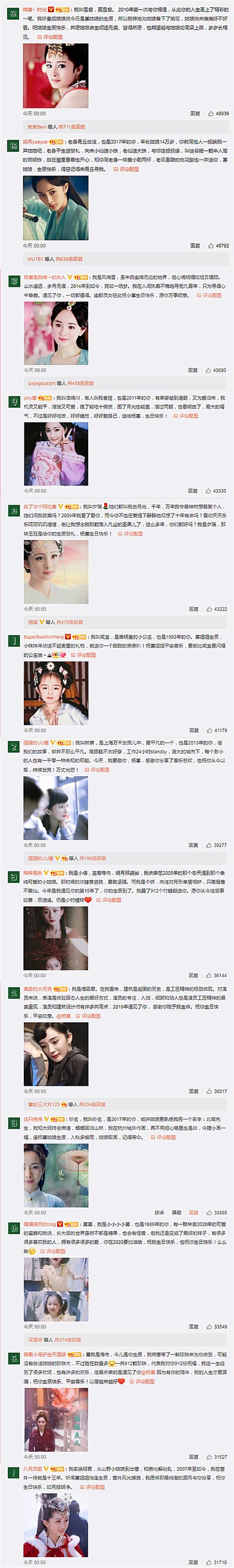 迪丽热巴|迪丽热巴为杨幂庆生，一天之内上三次热搜！蔡粉质疑她买热搜！