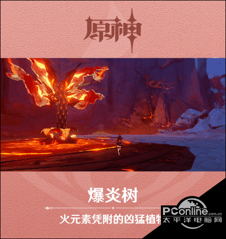 原神爆炎树图鉴一览原神新怪物爆炎树介绍