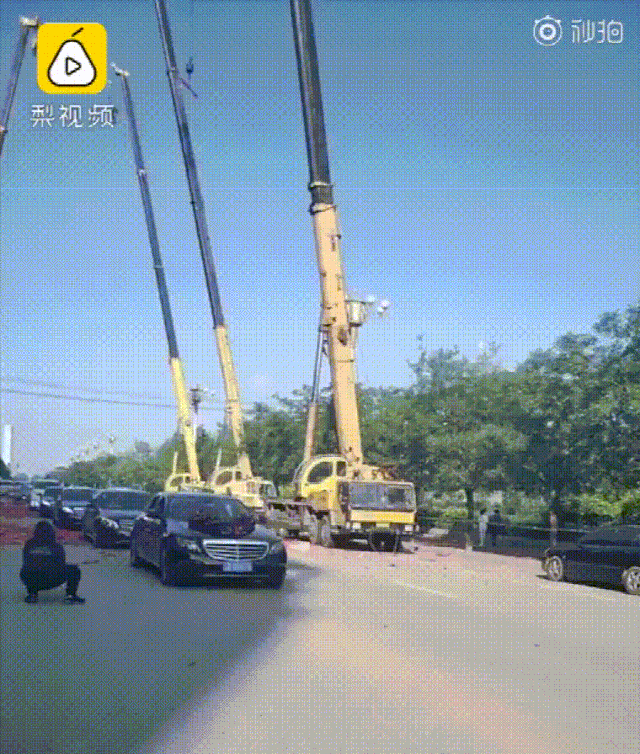 婚礼为了面子6台吊车放鞭炮出了问题承担得起吗