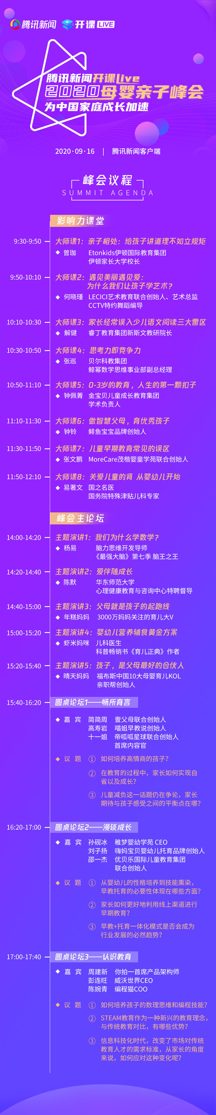 é¨°è¨Šæ–°èžé–‹èª²live 2020æ¯å¬°è¦ªå­å³°æœƒ ç‚ºä¸­åœ‹å®¶åº­æˆé•·åŠ é€Ÿ 123å¿ƒç†æ¸¬é©—