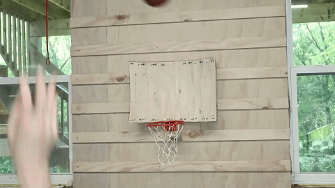 shane|闭着眼睛都能投进！3D遥感、轨迹追踪，这个小哥做了个“百发百中”篮球框