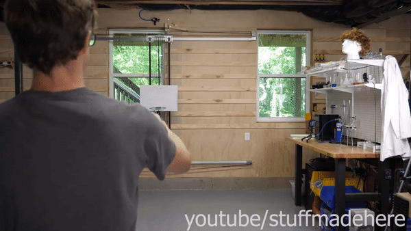 shane|闭着眼睛都能投进！3D遥感、轨迹追踪，这个小哥做了个“百发百中”篮球框