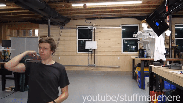 shane|闭着眼睛都能投进！3D遥感、轨迹追踪，这个小哥做了个“百发百中”篮球框