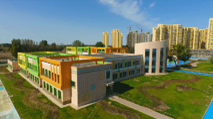 五家渠幼儿园新址"靓"相 正式投用