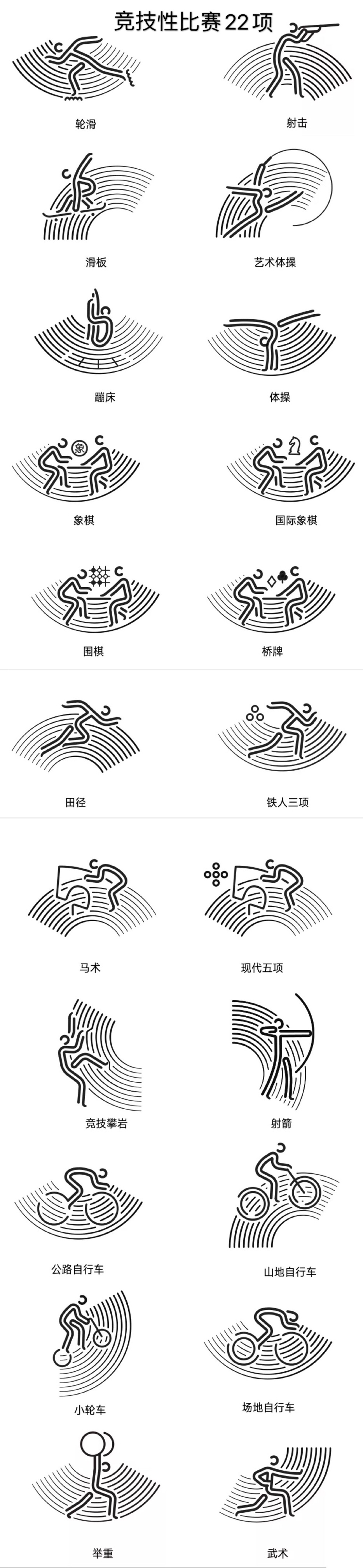 历时9个月打造杭州亚运会体育图标发布