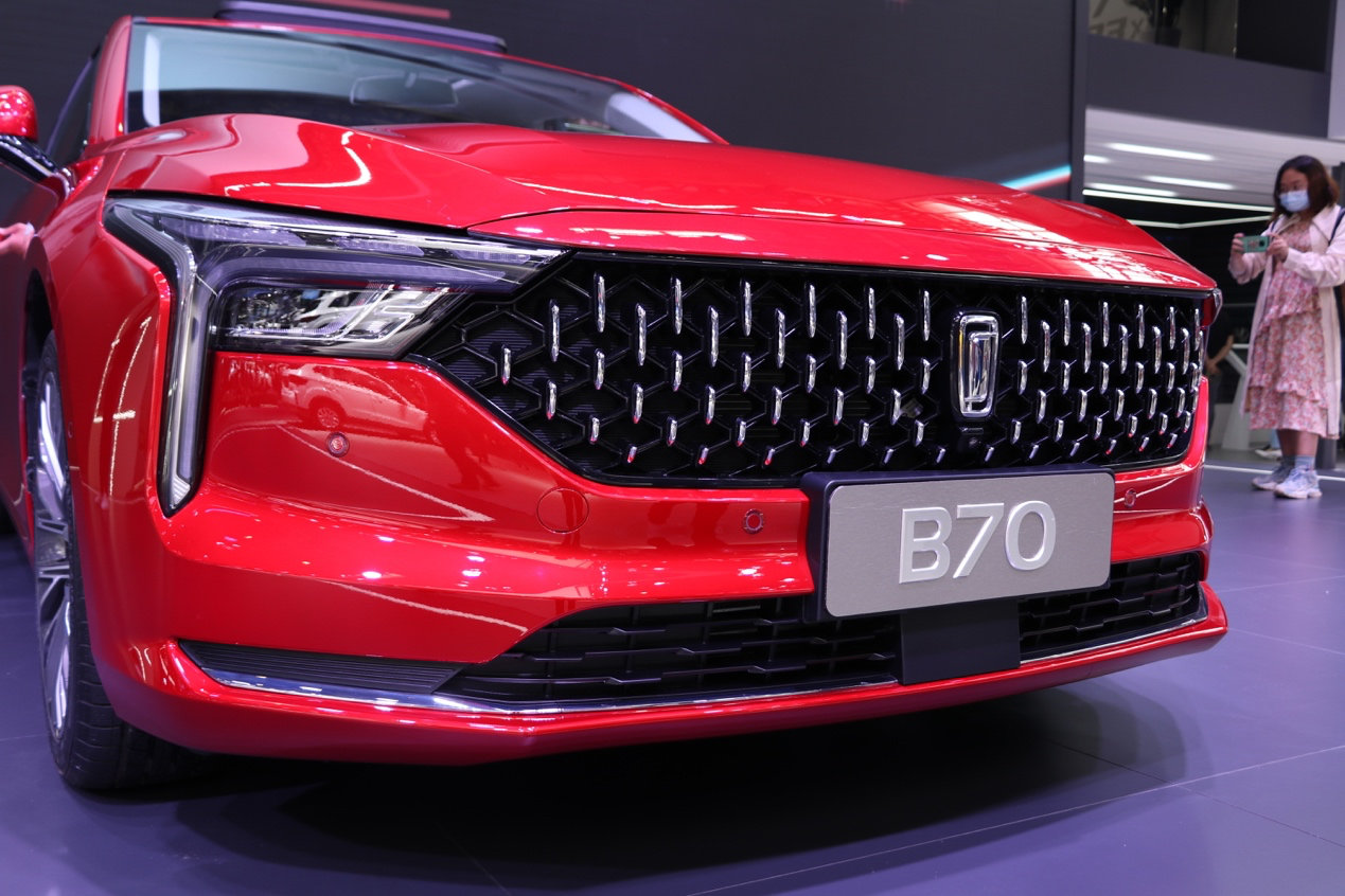 十年后如期而至 全新奔腾b70北京车展正式亮相
