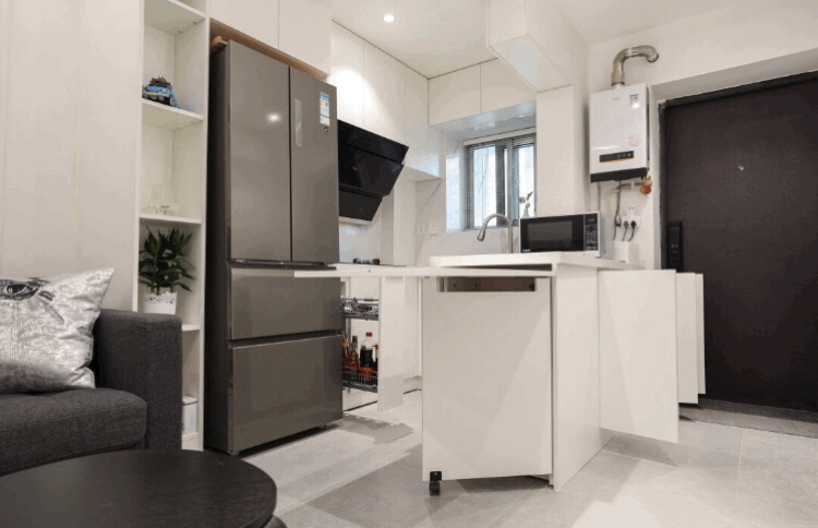 厨房设计|北京发现一户人家，面积仅60㎡收纳不输大户型，厨房设计更机智