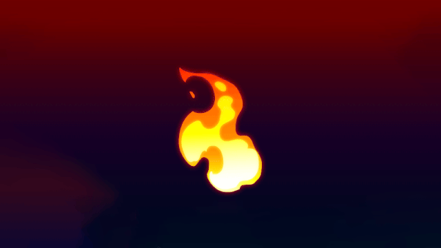 天美动画师实例讲解:如何才能画好一团火焰?