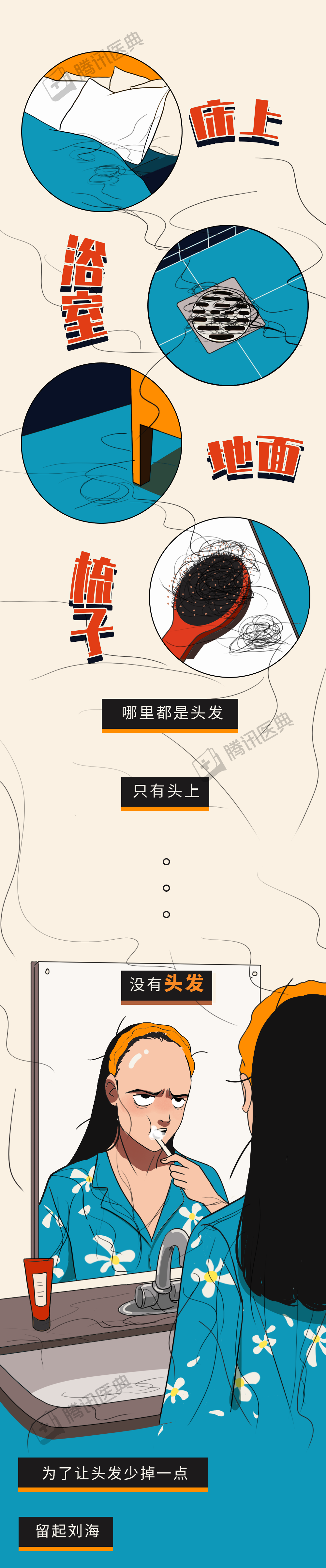 脱发|被脱发难倒的2.5亿中国人，大部分其实还有救！3招教你不再秃