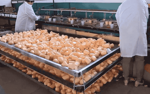 美妆蛋原来是被磨成蛋的