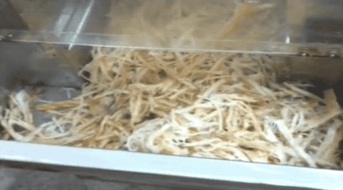 鱿鱼|鱿鱼肉是怎么被机器“撕扯”成鱿鱼丝的？