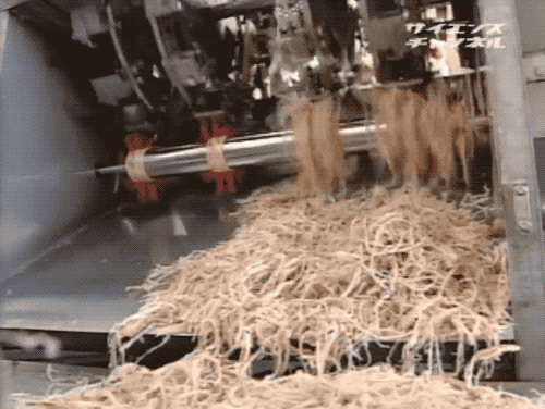 鱿鱼|鱿鱼肉是怎么被机器“撕扯”成鱿鱼丝的？