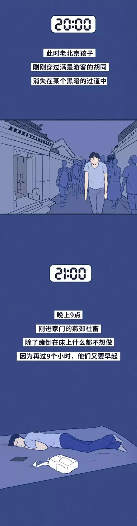 北京|猎奇漫画：这就是外地人在北京的真实状态！