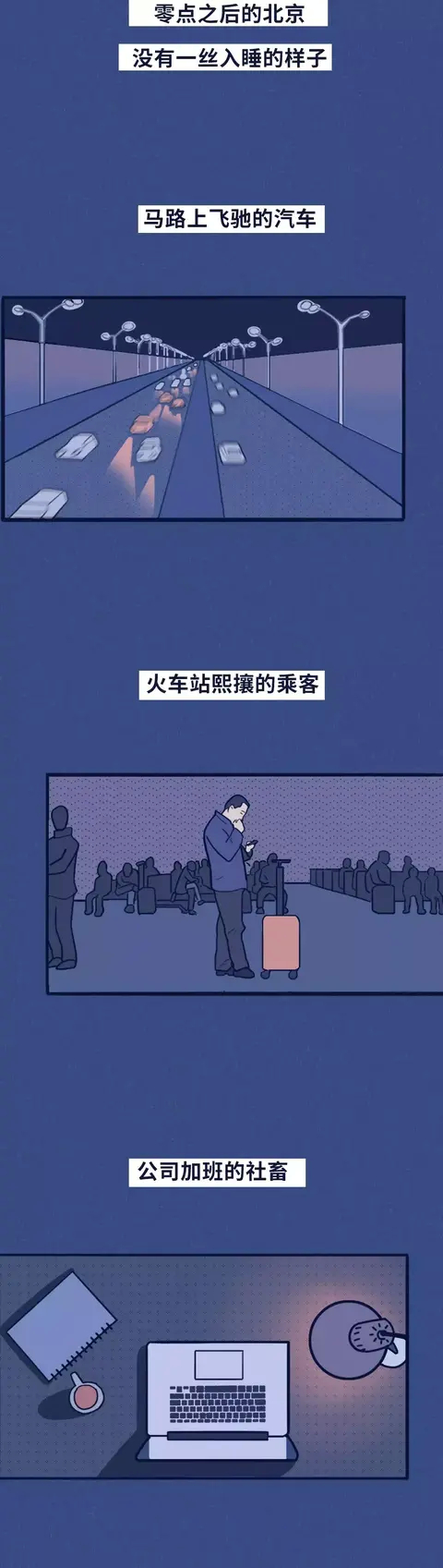北京|猎奇漫画：这就是外地人在北京的真实状态！