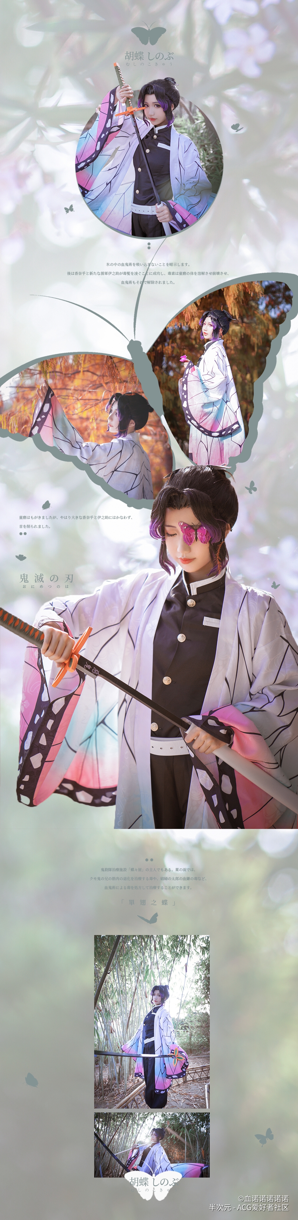 Cos 鬼灭之刃蝴蝶忍 腾讯新闻