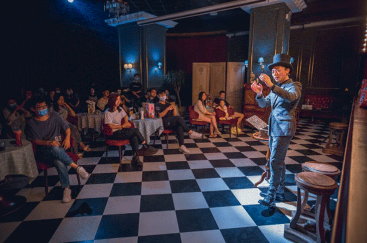 暖城talkx近景魔术秀最具骑士精神的魔术表演