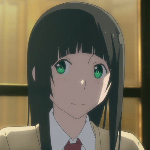 漫有gif#丨我行我素稳重性格的魔女木幡真琴