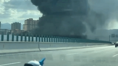 突发！福州闽侯发生火灾！浓浓黑烟不断滚出，几公里外都看得到！_腾讯新闻