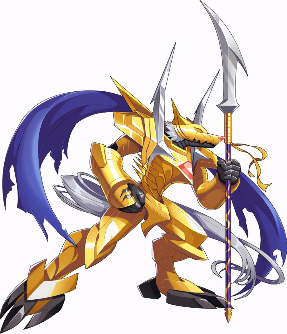 手持偃月刀,站立姿态的究极加鲁鲁兽你们喜欢吗 - 战斗暴龙兽是什么种