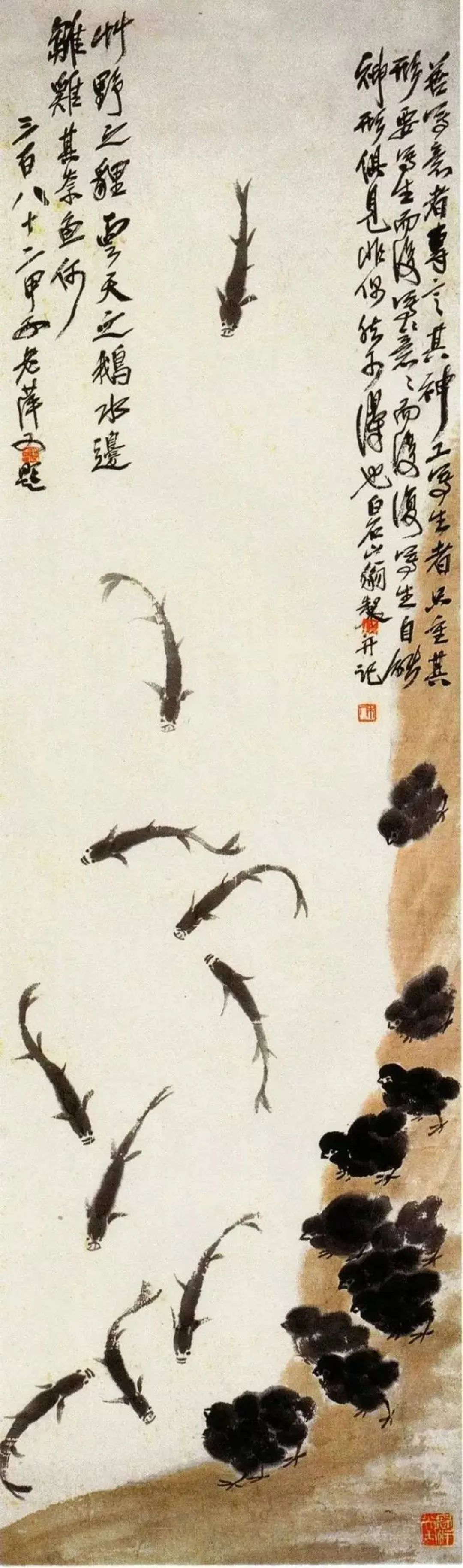 在这样的情况之下,齐白石老人的绘画作品,也得到了大家的青睐,是对齐