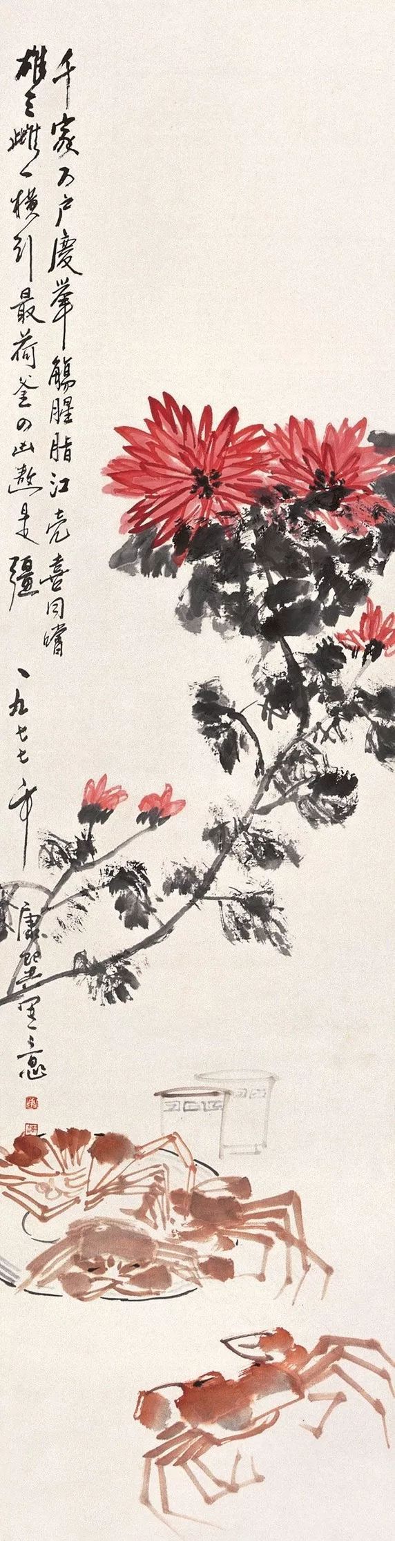 武昌艺专|奋斗的传奇一生丨长安画派康师尧罕见精品花鸟100幅