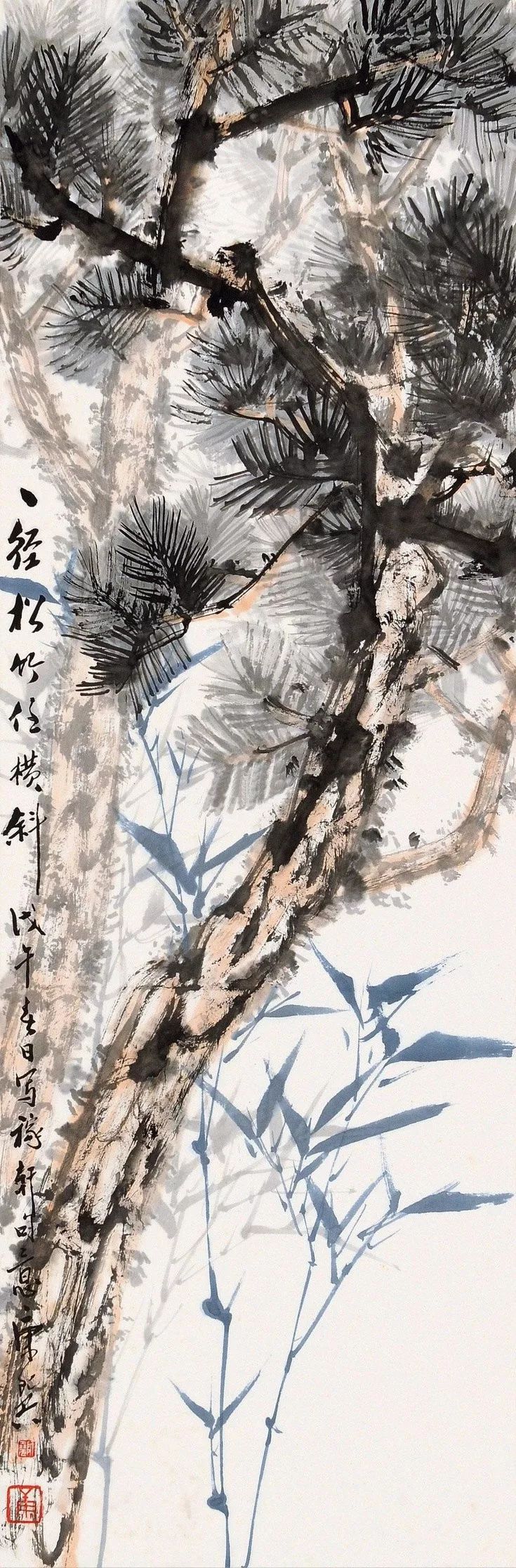 武昌艺专|奋斗的传奇一生丨长安画派康师尧罕见精品花鸟100幅