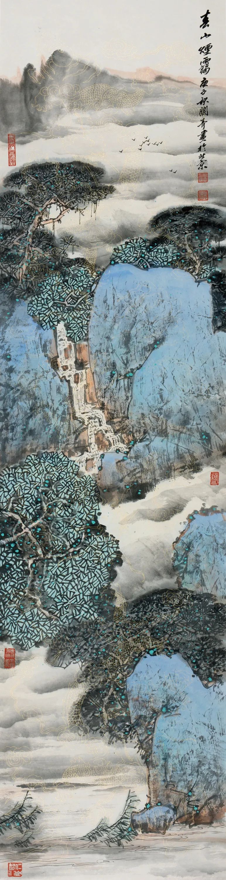展讯金山银山关奇中国画精品展