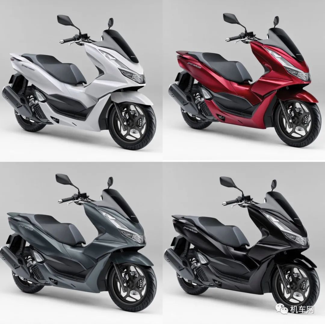 本田四气门踏板,混合动力pcx160发布!